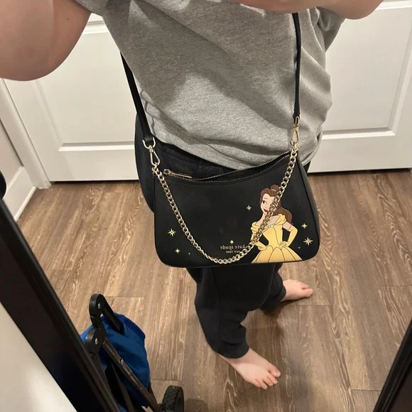 Kate Spade x Disney Beauty and the Beast Belle Shoulder Bag - Picture 7 of 7